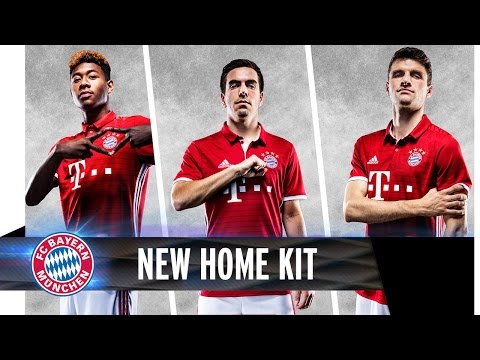 Das neue FC Bayern Home-Trikot 2016/2017