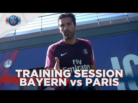 TRAINING SESSION – BAYERN MUNICH vs PARIS SAINT-GERMAIN