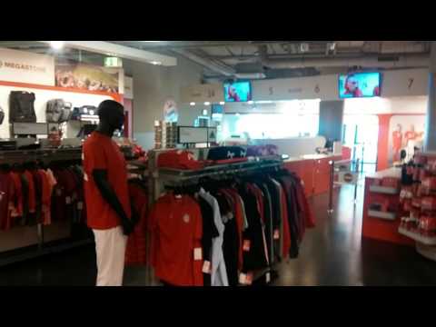 Allianz arena – FC Bayern Munich mega store view