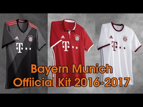 adidas Bayern Munich Official Kit 2016-2017