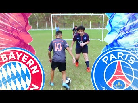 ALADDIN VS DI MARÍA ( PSG X BAYERN ) DESAFIOS DE FUTEBOL