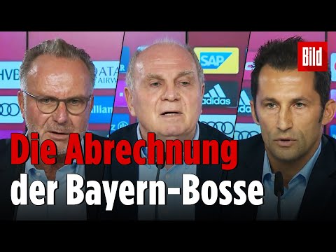 General-Abrechnung mit Medienvertretern | FC Bayern München Pressekonferenz 20. Oktober