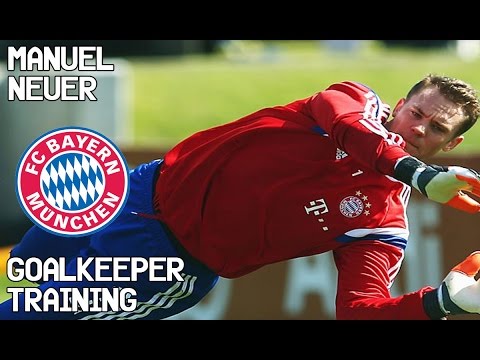 Manuel Neuer / Goalkeeper Training / Bayern Munich !