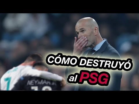 Como Zidane Remonto el Partido – Análisis Táctico Real Madrid vs PSG 3-1 Uefa Champions League