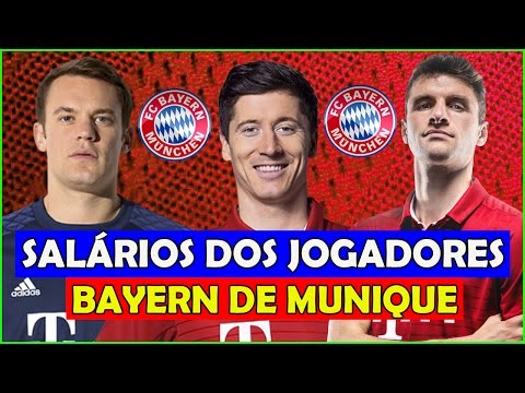 Os Salários dos Jogadores do Bayern de Munique 2017