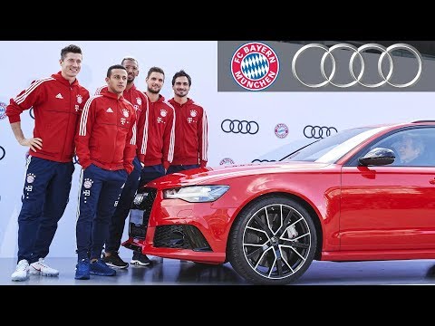 FC Bayern Munich Receives  New Audi Cars