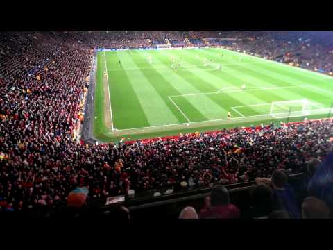 Man utd vs Bayern atmosphere!  VIDIC song his goal