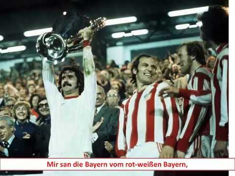 FC Bayern Mir san die Bayern (with lyrics)