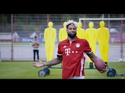 Odell Beckham Jr. is Kickin’ it with Bayern Munich | OBJ Going Global | NFL