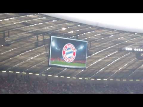 FC Bayern München – FC Nürnberg 24.8.2013. Players Introduction