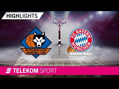 Mitteldeutscher BC – FC Bayern Basketball | 6. Spieltag, 18/19 | Telekom Sport