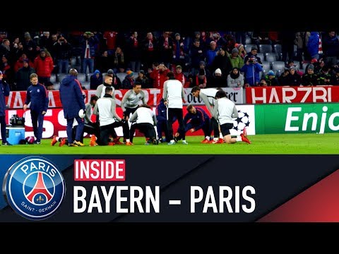 INSIDE – BAYERN MUNICH VS PARIS SAINT-GERMAIN