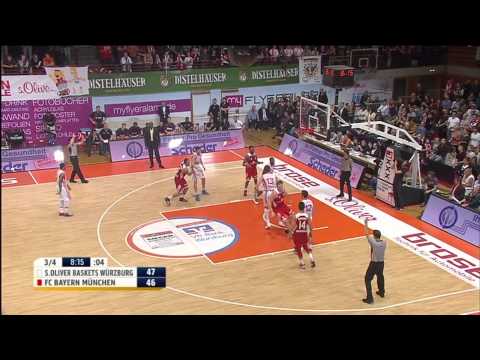 10. Spieltag: s.Oliver Baskets Würzburg vs FC Bayern Basketball 86:95