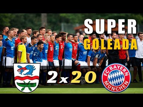 Bayern Munique 20 x 2 Rottach Egern – Gols e Melhores Momentos (AMISTOSO)