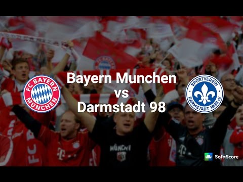 Bayern Munchen vs Darmstadt 98 3-1 20/2/16