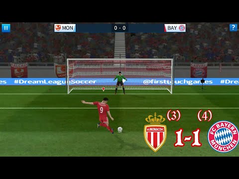 As Monaco vs Bayern Munich – Dream league soccer 2018 – Android/IOS gameplay #06