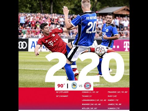 Bayern München 20 -2 Vs FC Rottach-Eger