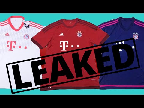 LEAKED! Bayern Munich 2015/16 Kit- HOME/ AWAY/ THIRD