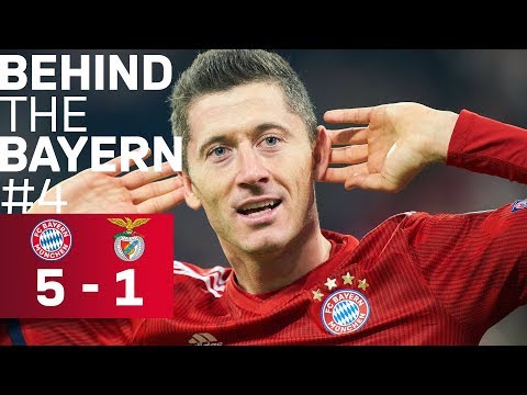 EXCLUSIVE: Champions League vs. Benfica 5-1 | Behind the Bayern #4