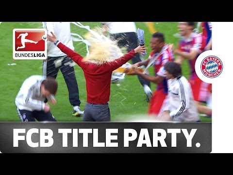 FC Bayern Celebrate Like True Champions