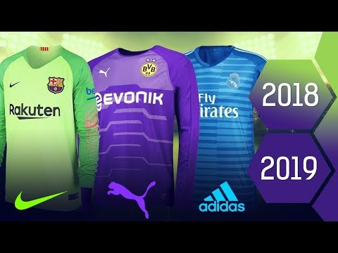 Goalkeeper kits Of The Biggest Clubs II 2018 – 19 II