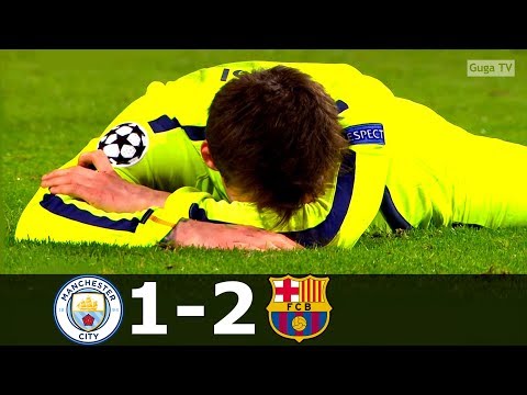 Manchester City vs Barcelona 1-2 – UCL 2014/2015 – Highlights (English Commentary) HD