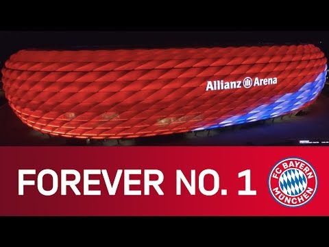 FC Bayern Forever No. 1 | Spectacular drone views of the Allianz Arena | Music Video