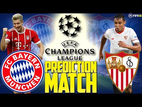 Prediction Match | Bayern Munich vs Sevilla FC | Champions League Quarter Final 2nd Leg | FIFA 18