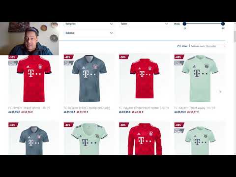 FC Bayern Trikot Sale Februar 2019