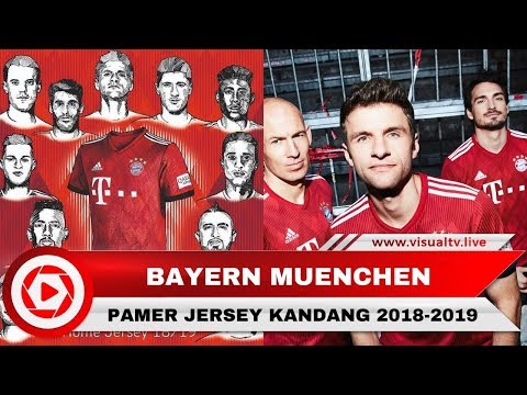 Bayern Muenchen Pamer Jersey Kandang 2018-2019