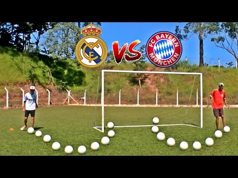 Real Madrid x Bayern Munchen –  Desafios De futebol