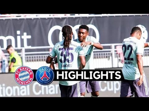 Bayern Munich VS PSG 3-1 highlights HD 21/07/2018