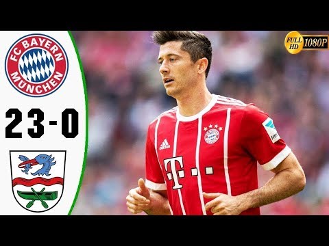 Bayern Múnich 23 – 0  FC Rottach-Egern | TODOS LOS GOLES