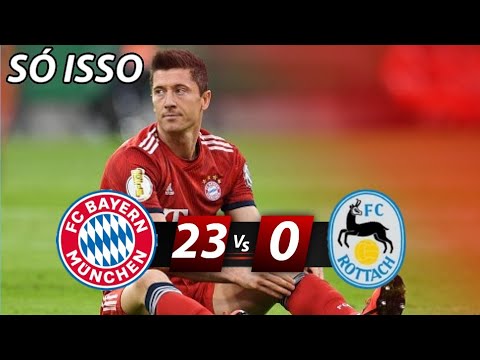 BAYERN DE MUNIQUE X ROTTACH – ATROPELOU – Gols e Melhores Momentos (08/08/19)