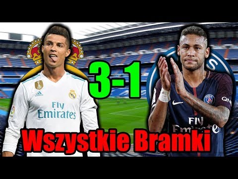 Real Madryt vs PSG 3-1 Wszystkie Bramki 14/02/2018