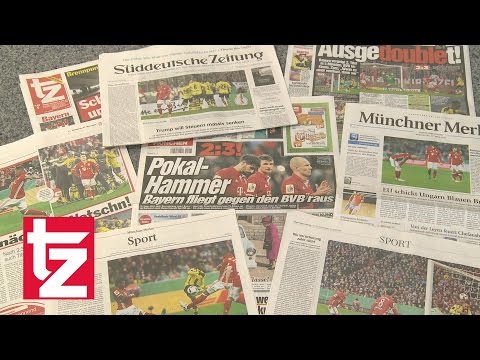 „Die nächste Watschn!“ – Pressestimmen zur Pleite des FC Bayern gegen den BVB (DFB-Pokal)