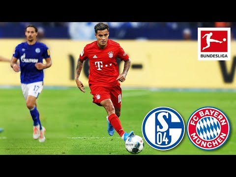 Coutinho's First Match for Bayern – FC Schalke 04 vs. FC Bayern München I 0-3 I Highlights