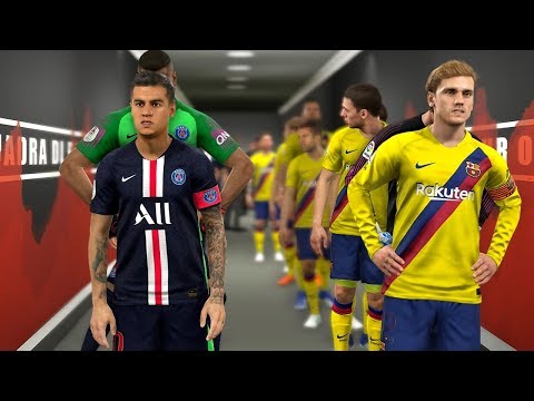 Barcelona vs PSG – Potential Lineup Next Season 2019/20 ft Griezmann , Neymar , Coutinho