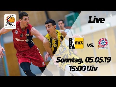 NBBL-Livestream: FC Bayern München – PORSCHE BBA Ludwigsburg