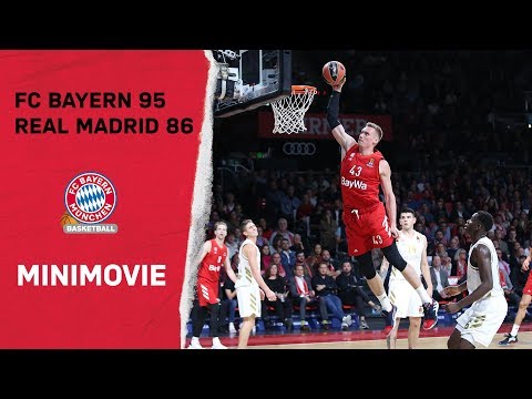 Basketball Mini Movie | FC Bayern vs. Real Madrid 95:86 | 5. Spieltag EuroLeague