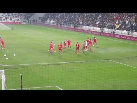 FC Bayern Munich Match Warm up