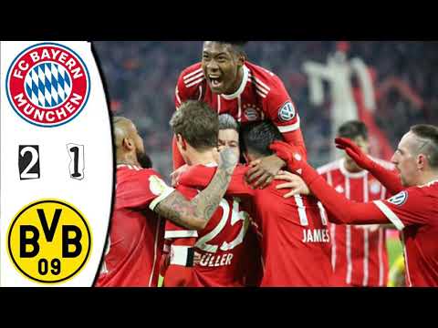 Bayern Munich vs Borussia Dortmund 2-1 All Goals Live score match in pictures