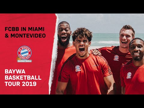 Greg Monroe, Ron Harper, Goran Dragic | FC Bayern auf BayWa Basketball Tour in Miami und Montevideo