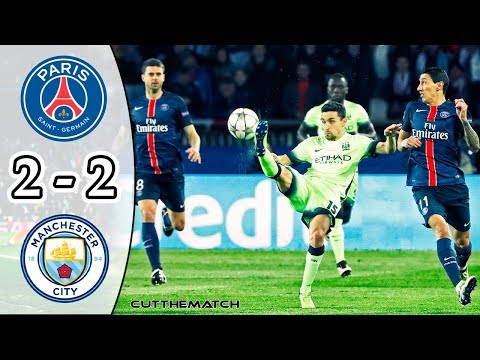 PSG vs Manchester City 2-2 | All Goals & Highlights | UCL Quarter-final 2015/16