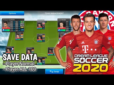 Save Data FC Bayern Munchen Team Dream League Soccer 2019/2020 || Update Transfer Pemain