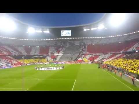 Choreographie Bayern München Real Madrid 29.04.14