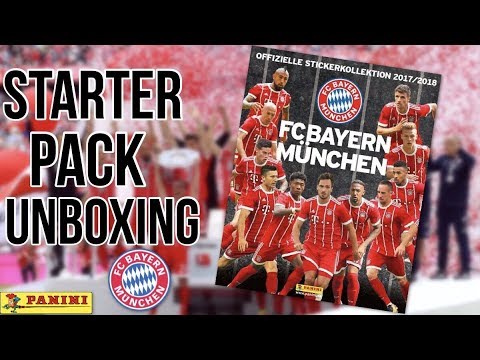 FC BAYERN MÜNCHEN 2018 STARTER PACK Unboxing