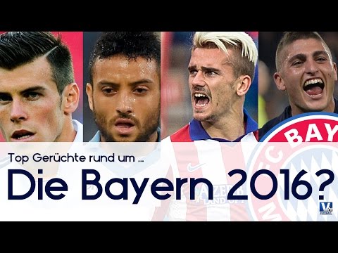 BALE, GRIEZMANN, VERRATTI, ANDERSON – FC BAYERN 2016? – Fussball & Transfer Talk |