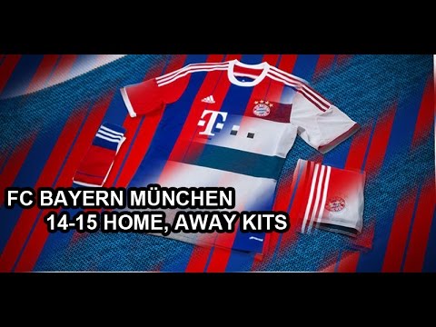 FC BAYERN MÜNCHEN 14 15 HOME, AWAY KITS