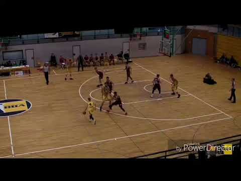 Malik Kudic scoring 17 points in 22 minutes vs. Bayern Munich NBBL